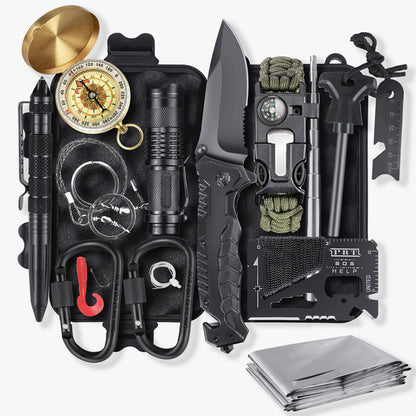 14 in 1 Outdoor Emergency Survival Kit